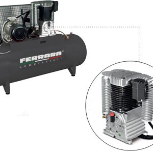 Oil-lubricated single-stage Industrial compressors with belt drive
