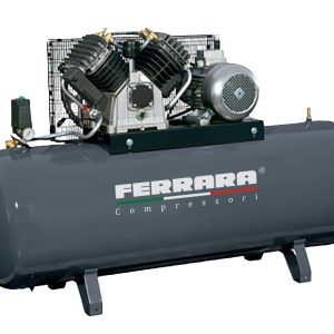 Oil-lubricated single-stage Industrial compressors with belt drive