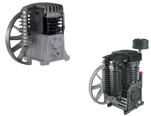 Double-stage compressor pump