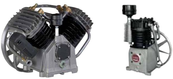 High pressure double-stage compressor pump