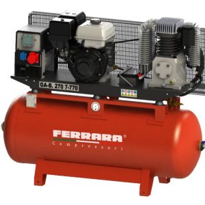 Petrol and diesel engine compressors with generator