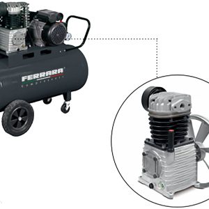 Oil-lubricated single-stage Industrial compressors with belt drive